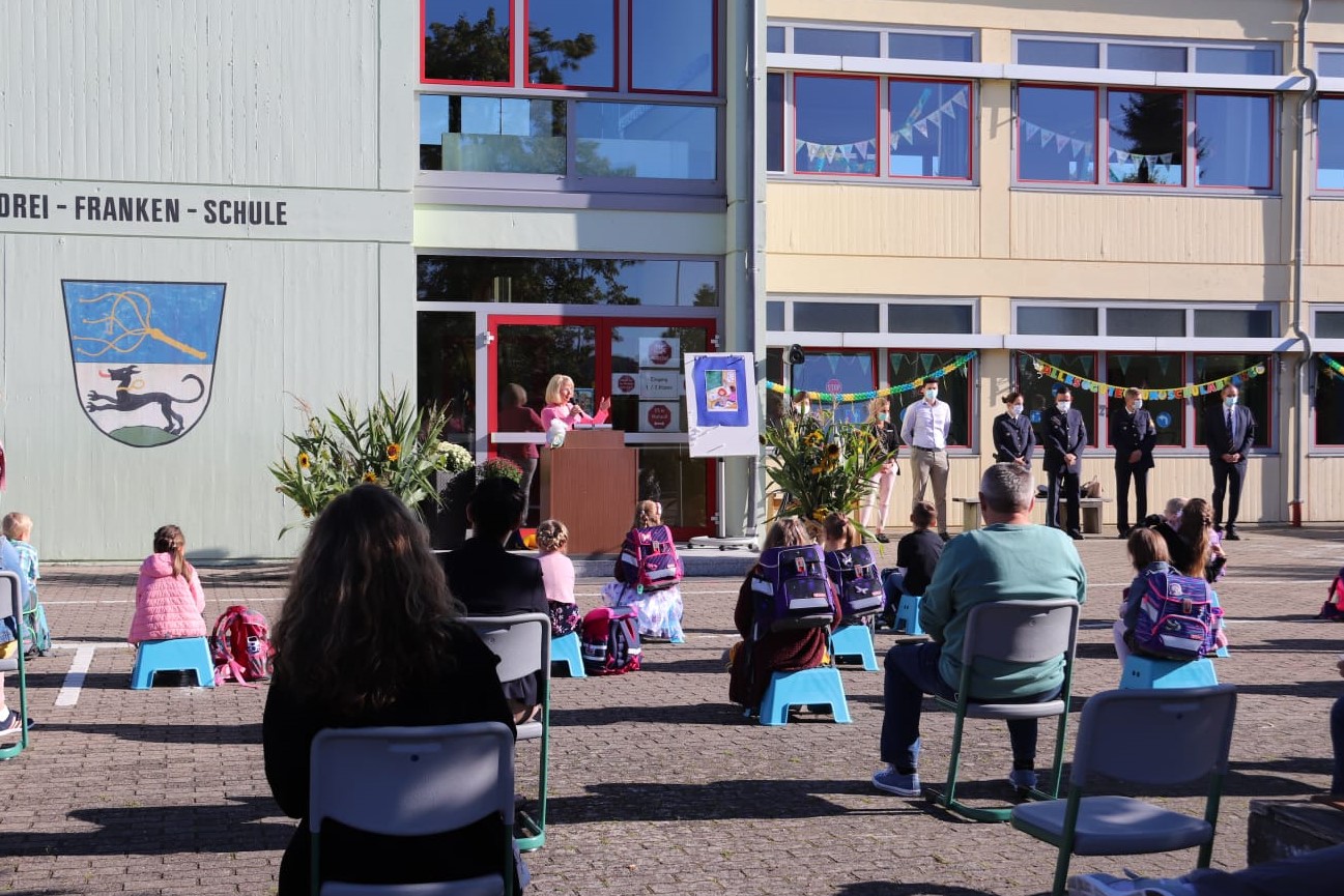 Einschulungsfeier 2020 an der Drei-Franken-Grundschule Geiselwind