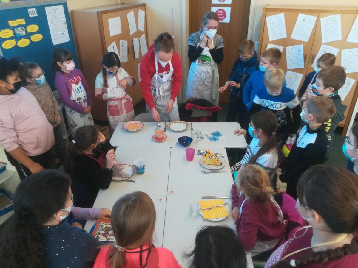 Ernährungsführerschein an der Drei-Franken-Schule